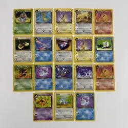 Pokemon Cards Team Rocket Bundle Joblot x18 WOTC Old Vintage Artworks - Image 1