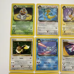 Pokemon Cards Team Rocket Bundle Joblot x18 WOTC Old Vintage Artworks - Image 2
