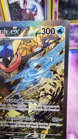 Pokemon TCG Greninja EX 132 Shrouded Fable Special Illustration Promo Card - Image 3