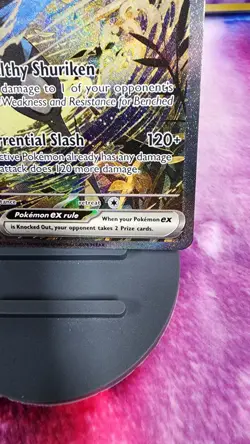 Pokemon TCG Greninja EX 132 Shrouded Fable Special Illustration Promo Card - Image 4