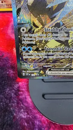 Pokemon TCG Greninja EX 132 Shrouded Fable Special Illustration Promo Card - Image 5