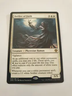 MTG Defiler of Faith 016 Dominaria United M/NM Free UK P&P - Image 1