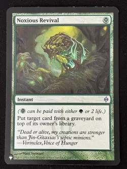 1x MTG Noxious Revival - The List Reprints (LIST) (NPH) #118 - Magic - Image 1