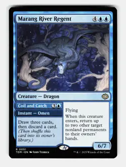 MTG: Marang River Regent | Tarkir: Dragonstorm 51 NM - Image 1