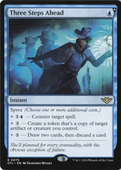 Three Steps Ahead R Outlaws of Thunder Junction 75 NM - Image 1