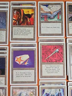 🟤1994 MAGIC THE GATHERING REVISED 3RD EDITION COLORLESS LOT LIGHT ▶ HEAVY PLAY - Image 4