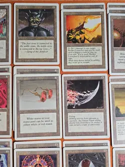 🟤1994 MAGIC THE GATHERING REVISED 3RD EDITION COLORLESS LOT LIGHT ▶ HEAVY PLAY - Image 5