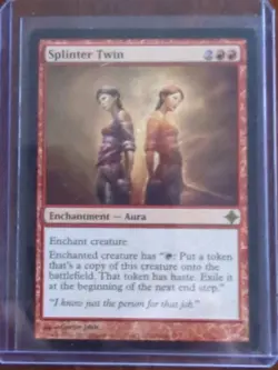 MTG Splinter Twin NM, English Rise of the Eldrazi Magic - Image 1