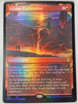 Valakut Exploration - FOIL Showcase - Zendikar Rising - Magic the Gathering MTG - Image 1