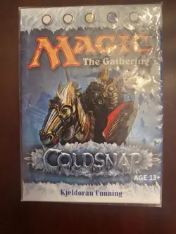 1x Kjeldoran Cunning: Theme Deck: Coldsnap: 653569170433 New Intro Decks, Start - Image 1
