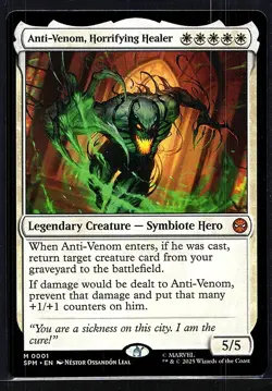 Anti-Venom, Horrifying Healer M Marvel's Spider-Man 1 NM Normal - Image 1
