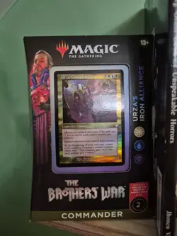 Brothers' War Commander Deck - Urza's Iron Alliance - MTG - [Sealed] Magic - Image 1
