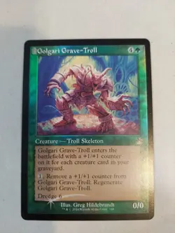 Golgari Grave-Troll (Retro Frame) Ravnica Remastered Foil - Image 1