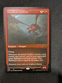 MTG - Backdraft Hellkite (Foil Etched) Double Masters 2022 - Image 1