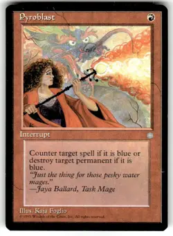 Pyroblast Ice Age NM Near Mint English MTG Magic the Gathering - Image 1