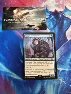 Kappa Cannoneer Kamigawa Neon Dynasty Commander - Image 1
