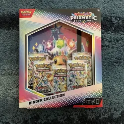 Pokemon TCG Scarlet & Violet Prismatic Evolutions Binder Collection New Sealed - Image 1