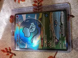 Pokemon Bubble Mew EX 232/091 Special Illustration Rare Paldean Fates Read Disc - Image 2