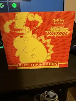 Pokemon TCG: Sword & Shield Vivid Voltage Elite Trainer Box - Image 1
