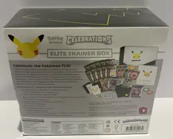Pokemon Celebrations 25th Ann. Lot-ETB,6 Partner Packs W/Display, 2 Boxes-New! - Image 4