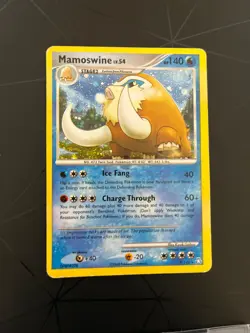Pokemon TCG - Mamoswine 9/146 Diamond Pearl Legends Awakened MP - Image 1