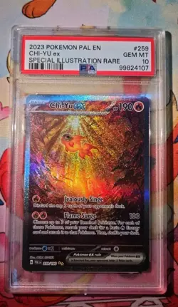 PSA 10 CHI-YU EX # 259/193 POKEMON PALDEA EVOLVED SPECIAL ILLUSTRATION RARE GEM - Image 1