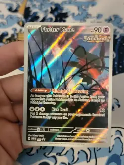 Flutter Mane 097 Holo Rare Exclusive Promo - Temporal Forces Pokemon NM - Image 1