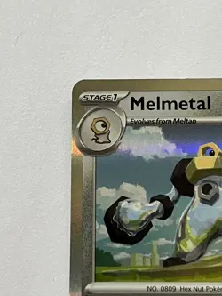 Melmetal 117 / 162 Pokemon S&V Temporal Forces 2024 Mint - 9.0 + Holo Rare - Image 5