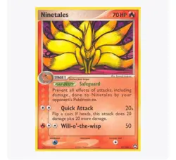 Ninetales - 19/108 - Rare NM, English Pokemon EX Power Keepers - Image 1