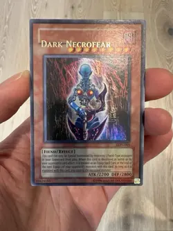 Yugioh Misprint Name Shift Dark Necrofear LON Ultra Rare VLP - Image 2