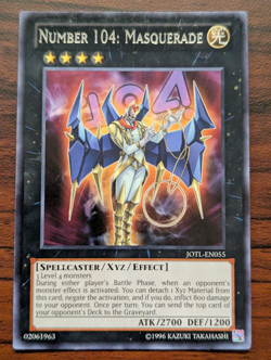 Number 104: Masquerade JOTL-EN055 Judgement of the Light Rare Unlimited MP - Image 1