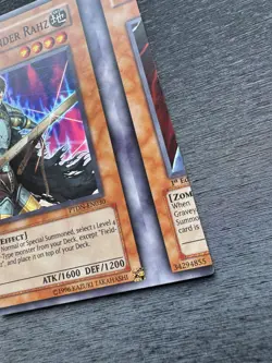 YuGiOh! Fiend-Commander Rahz PTDN-EN030 - Error Misprint Miscut 1st Edition LP - Image 5