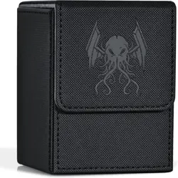Card Deck Box for MTG Yugioh TCG Card Storage Box with Dividers Holds 100+ Sleev - Image 1