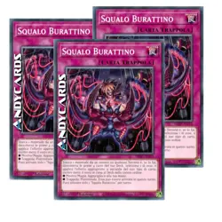 SQUALO BURATTINO 3x • (Puppet Shark) • Comune • MP25 IT423 • 1Ed • Yugioh! - Image 1