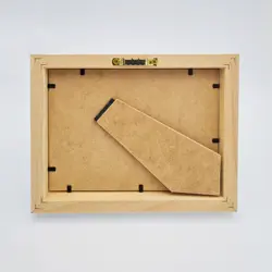 White 2 Trading Card Frame for TCG, Pokemon, MTG, Sports Display Holder, Wooden - Image 3