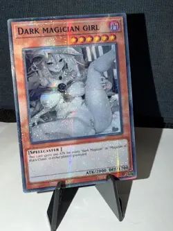 Yu-Gi-Oh! TCG Dark Magician Girl Custom Starlight Ghost Rare Gooner Card - Image 1