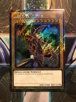 *** DARK MAGICIAN *** ALTERNATE ART PLATINUM SECRET RARE RA04-EN106 CT14 YUGIOH! - Image 1