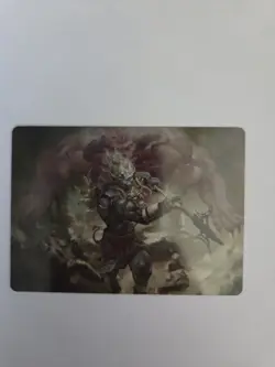 MTG Kimahri, Valiant Guardian Art Card - Art Series: FINAL FANTASY (AAFIN) 29/53 - Image 1