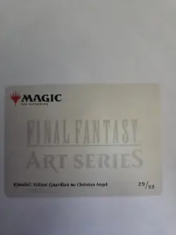 MTG Kimahri, Valiant Guardian Art Card - Art Series: FINAL FANTASY (AAFIN) 29/53 - Image 2