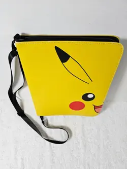 Ultra PRO Pokemon Pikachu 9 Pocket Zippered Card Binder Album w/ Strap 145 cards - Image 2