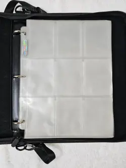 Ultra PRO Pokemon Pikachu 9 Pocket Zippered Card Binder Album w/ Strap 145 cards - Image 4