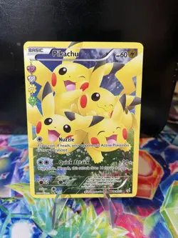 Pikachu RC29/RC32 MP/LP Generations Ultra Rare Full Art Holo Pokemon Card - Image 1