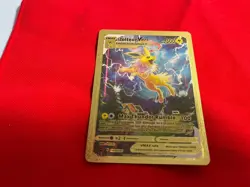 Lot of 3 Gold Foil Pokemon Cards Jolteon Vmax, Gengar Vmax & Umbreon Vmax NM/M - Image 3