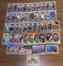 2025 Topps Disney WONDER Lot Of 47 Insert Cards Teal, Gold, Silver, Greetings - Image 1