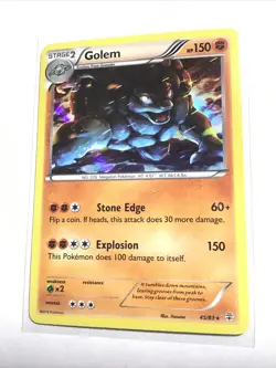 GOLEM - 45/83 - XY GENERATIONS - HOLO - Pokemon Card - LP - Image 1