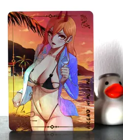 ACG Hentai sexy Card - Power (bikini) - Chainsaw Man sexy waifu (Oo) - Image 4