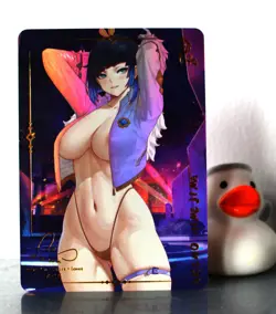 ACG Hentai sexy Card - Yelan - Genshin Impact sexy waifu (Oo) - Image 4