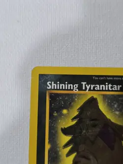 Pokemon TCG Shining Tyranitar Neo Destiny Holo Card 113/105 Unlimited Shiny Rare - Image 4
