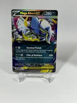 Mega Absol ex # 086/132 - ME01: Mega Evolution Double Rare Pokemon Card NM - Image 1