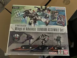 Gundam Card Game Starter Deck English Assemble Set Wings of Advance New Sealed - Image 1